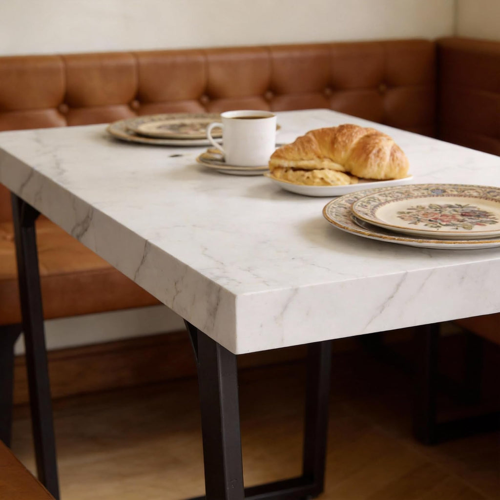 Caramel 5pc Corner Dining Nook Set