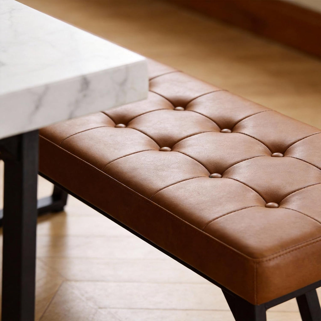 Caramel 5pc Corner Dining Nook Set