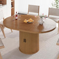 Walnut Solid Wood Extendable Dining Table